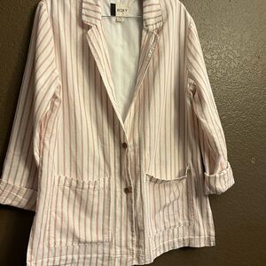 Roxy Light Pink Blazer size L